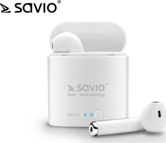 Savio TWS-01 In-ear Λευκά - Image 2