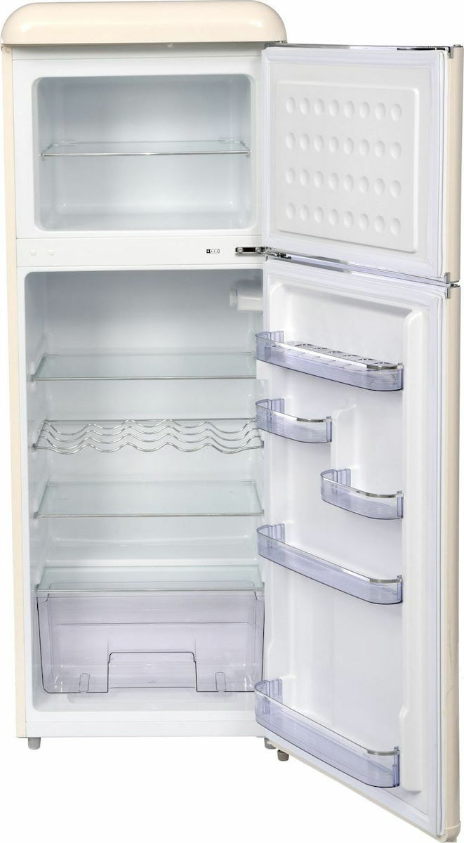 Ravanson Ψυγείο Δίπορτο 208lt Υ147xΠ54.5xΒ58.5εκ. Μπεζ LKK-210RC - Image 3