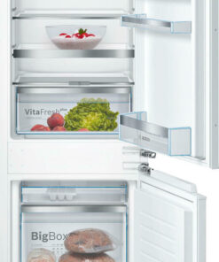 Bosch Ψυγειοκαταψύκτης 266lt Λευκός KIS86AFE0