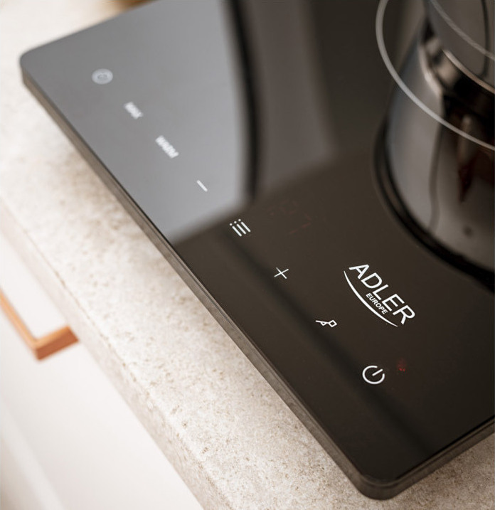 Adler AD-6513 Επιτραπέζια Εστία Επαγωγική Μονή Μαύρη - Image 8