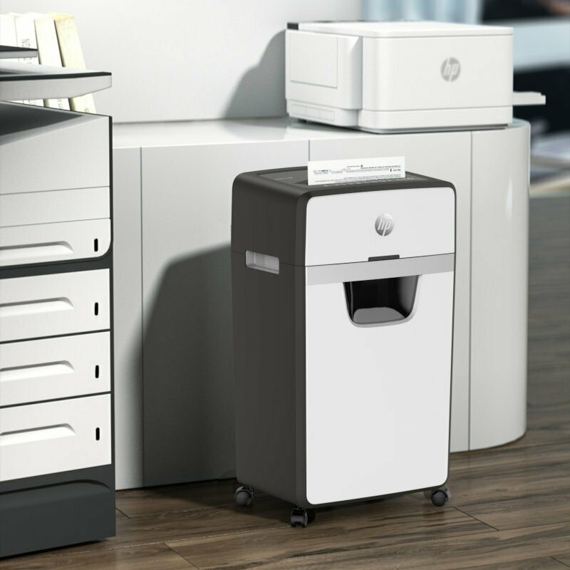 HP Καταστροφέας Εγγράφων Oneshred Cross Cut 12 Φύλλων με Κάδο 25lt - Image 4