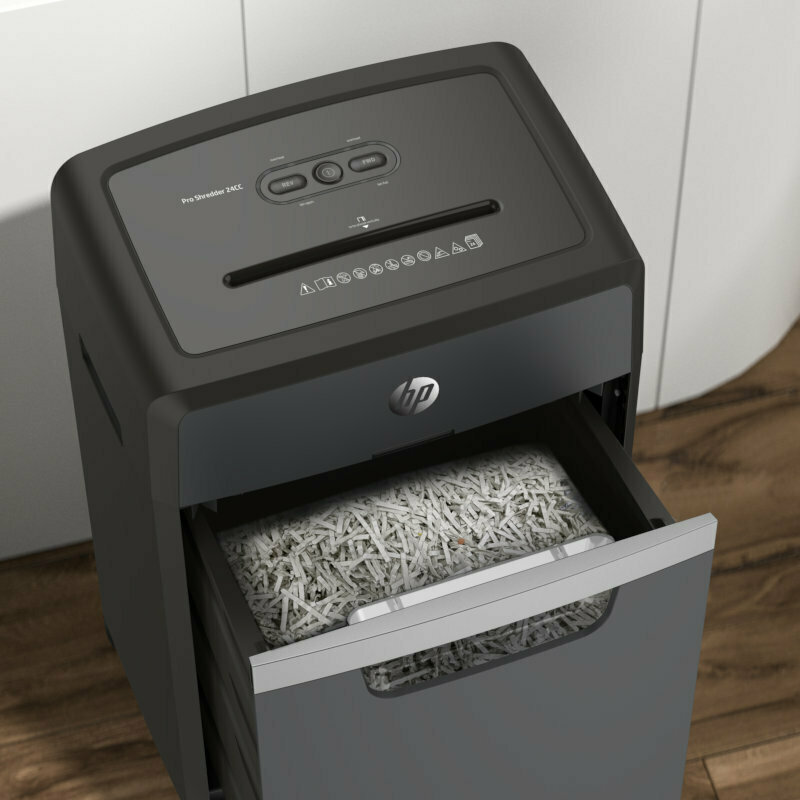 HP Καταστροφέας Εγγράφων Pro Shredder 24CC Cross Cut 24 Φύλλων με Κάδο 30lt - Image 7