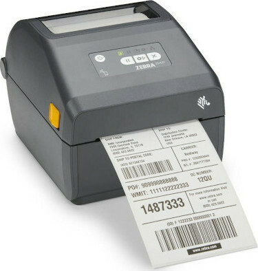 Zebra ZD421t Εκτυπωτής Ετικετών Θερμικής Μεταφοράς USB, Bluetooth, Ethernet 203 dpi