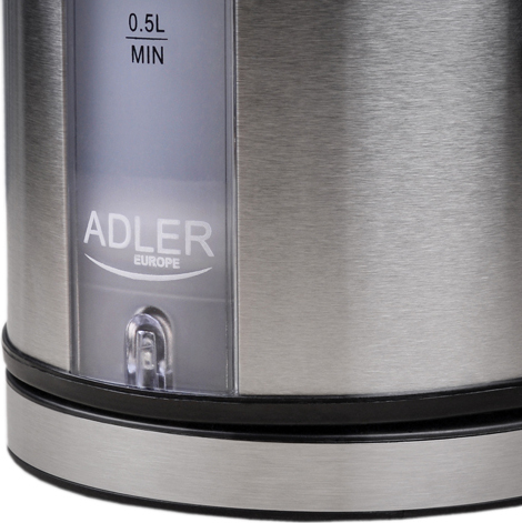 Adler AD 1216 1.7lt με Ισχύ 2000W Ασημί - Image 7