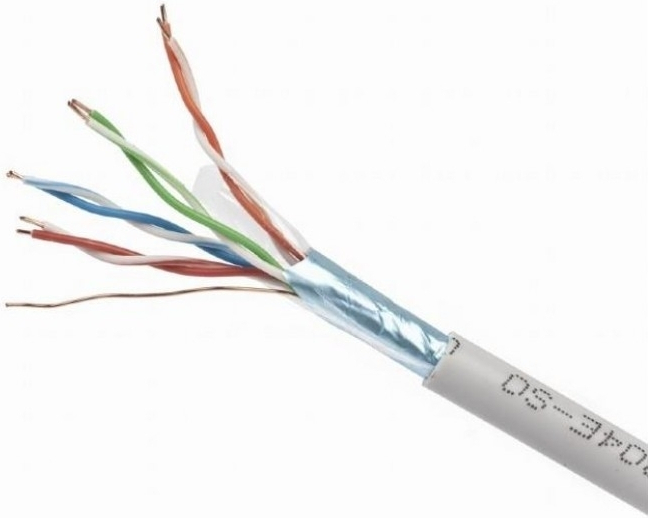 Cablexpert U/UTP Cat.5e Καλώδιο Δικτύου Ethernet χωρίς ακροδέκτες 100m Γκρι (UPC-5004E-SOL/100) - Image 2