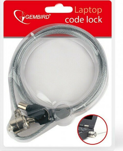 Gembird Κλειδαριά Καλωδίων - Image 2