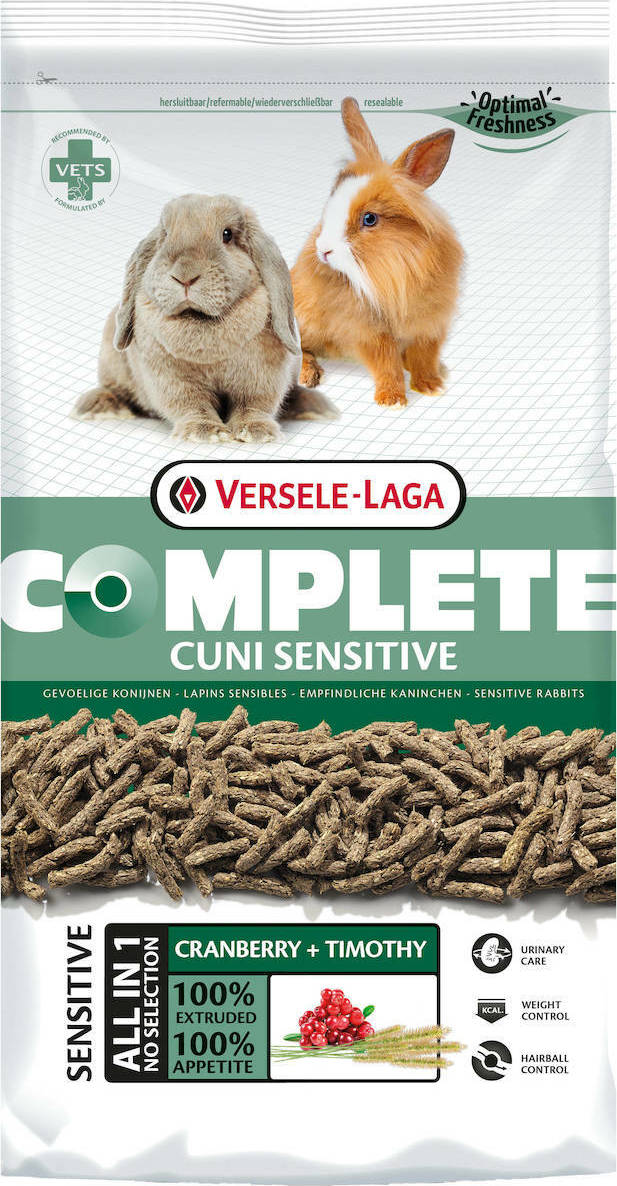 Versele Laga Τροφή για Κουνέλι με Κράνμπερι Complete Cuni Sensitive 1.75kg