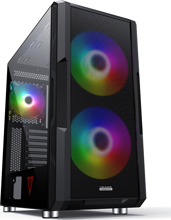 Modecom Amirani ARGB Gaming Midi Tower με Πλαϊνό Παράθυρο