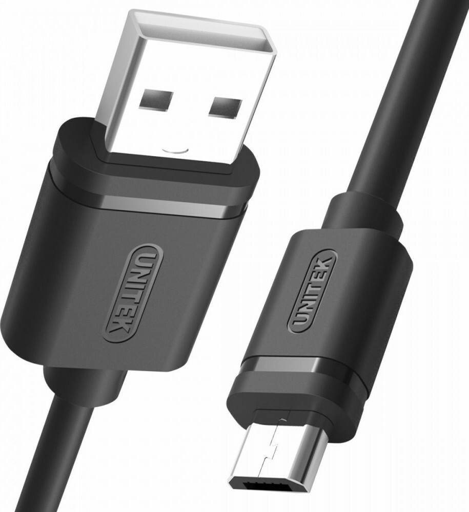 Unitek Regular USB 2.0 to micro USB Cable Μαύρο 1.5m (Y-C434GBK) - Image 3