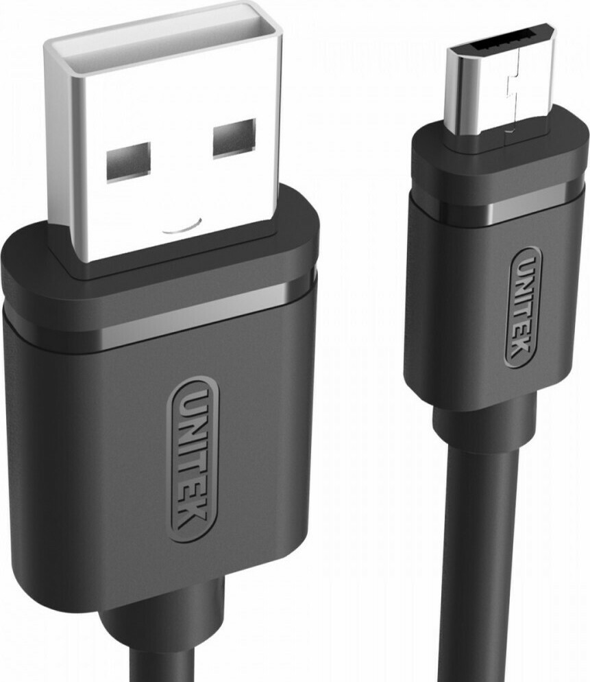 Unitek Regular USB 2.0 to micro USB Cable Μαύρο 1.5m (Y-C434GBK) - Image 4
