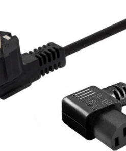Savio Schuko - IEC C13 Cable 1.2m Μαύρο (CL-115)