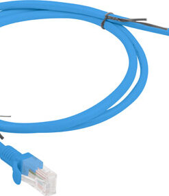 Alternative view of Lanberg U/UTP Cat.5e Cable 1m Μπλε (PCU5-10CC-0100-B)