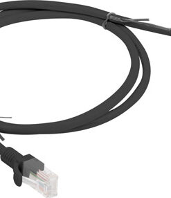 Alternative view of Lanberg U/UTP Cat.5e Cable 1m Μαύρο (PCU5-10CC-0100-BK)