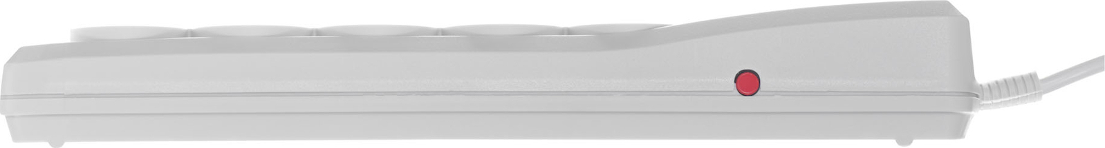 Active Jet ACP-5GN SZ Πολύπριζο 5 Θέσεων με Διακόπτη και Καλώδιο 5m Γκρι - Image 3