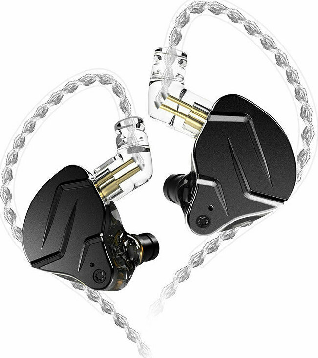 KZ Ακουστικά Ψείρες In Ear KZ ZSN Prox Μαύρα