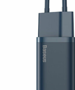 Alternative view of Baseus Φορτιστής με Θύρα USB-C και Καλώδιο USB-C - Lightning 20W Power Delivery Μπλε (Super Si)