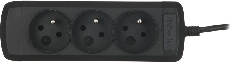 Active Jet COMBO-IEC-3G/1.5M Πολύπριζο 3 Θέσεων με Καλώδιο 1.5m - Image 2