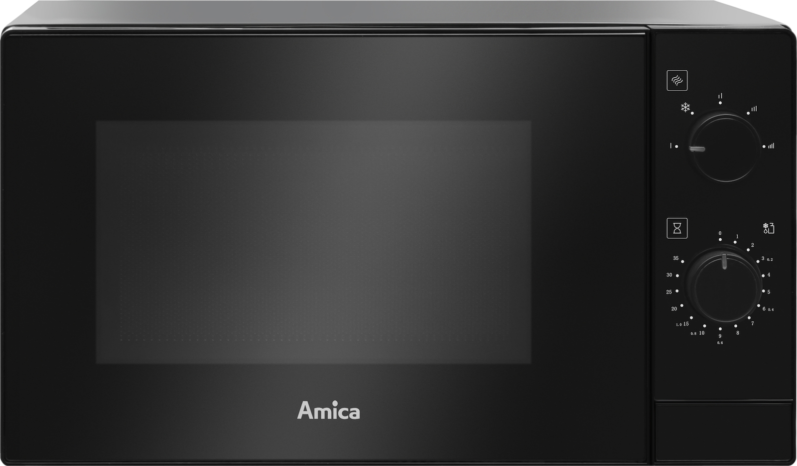 Amica AMMF20M1B 20lt Μαύρος