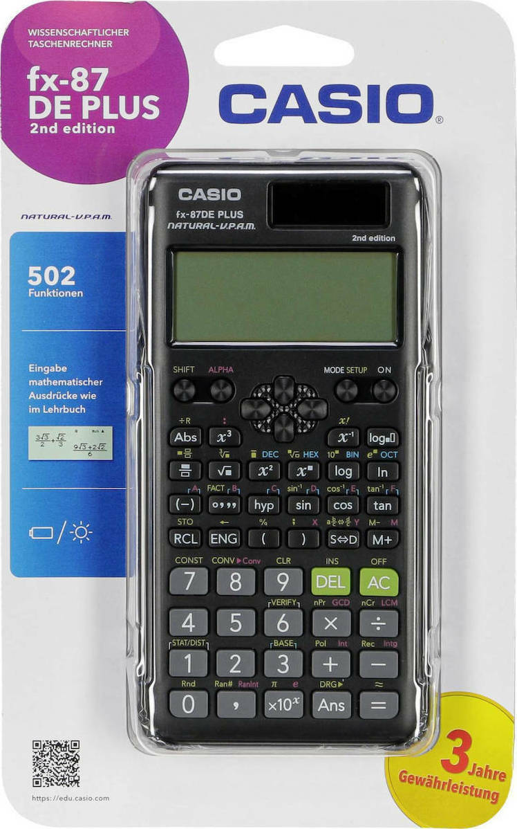 Casio FX-991ES Plus 2nd edition Επιστημονική Αριθμομηχανή - Image 3