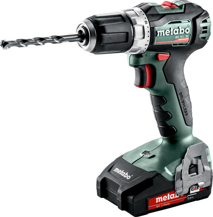 Metabo BS 18 L BL Δραπανοκατσάβιδο 18V 2x2Ah