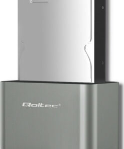 Alternative view of Qoltec Docking Station Σκληρών Δίσκων SATA 3.5" / 2.5" με σύνδεση USB 3.0 (50315)
