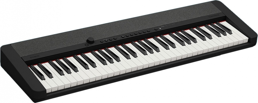 Casio Αρμόνιο με 61 Δυναμικά Πλήκτρα με Αναλόγιο Μαύρο