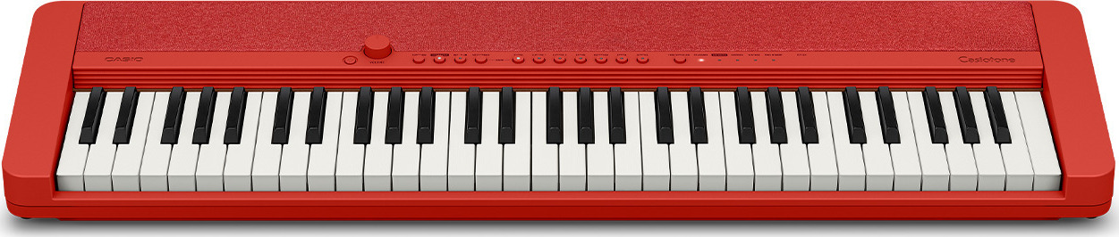 Casio Αρμόνιο CT-S1 με 61 Δυναμικά Πλήκτρα με Αναλόγιο Κόκκινο - Image 3