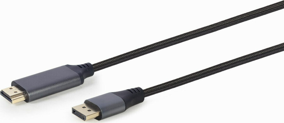 Gembird Cable DisplayPort male - HDMI male 1.8m Μαύρο (CC-DP-HDMI-4K-6)