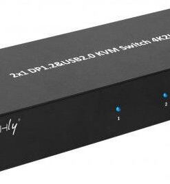 Alternative view of Techly IDATA-DP-KVM2