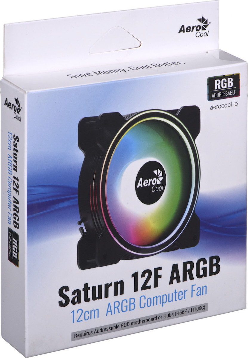 Aerocool Saturn 12F ARGB Case Fan 120mm - Image 5