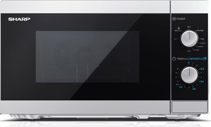 Sharp YC-MG01E-S Φούρνος Μικροκυμάτων με Grill 20lt Γκρι - Image 2