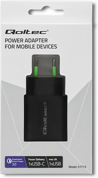 Qoltec 51713 USB-C Χωρίς Καλώδιο 18W - Image 2