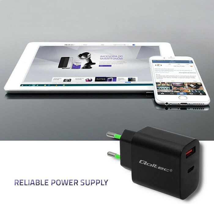 Qoltec 51713 USB-C Χωρίς Καλώδιο 18W - Image 4