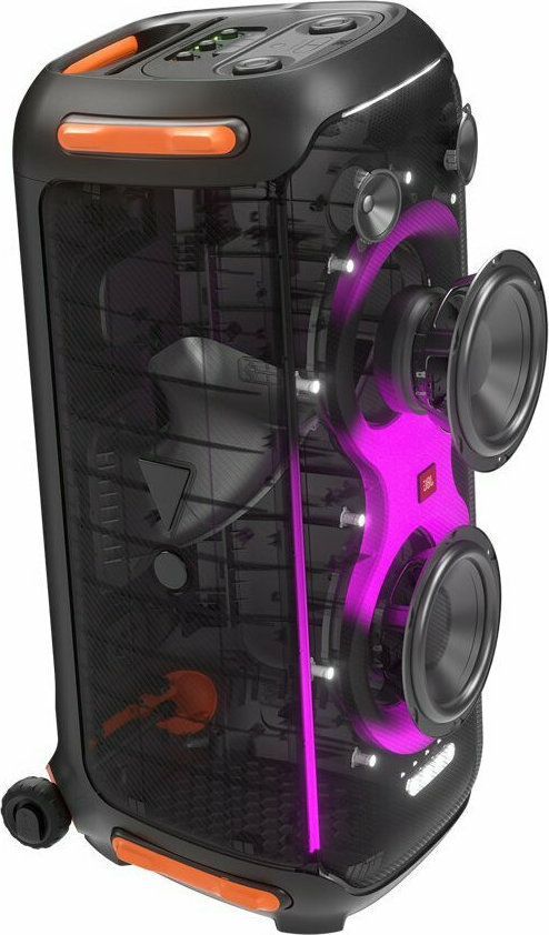 JBL Ηχείο με λειτουργία Karaoke Partybox 710 σε Μαύρο Χρώμα - Image 3