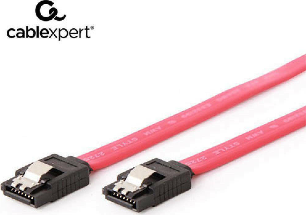 Cablexpert 7-Pin SATA III - 7-Pin SATA III Cable 50cm Κόκκινο (CC-SATAM-DATA)
