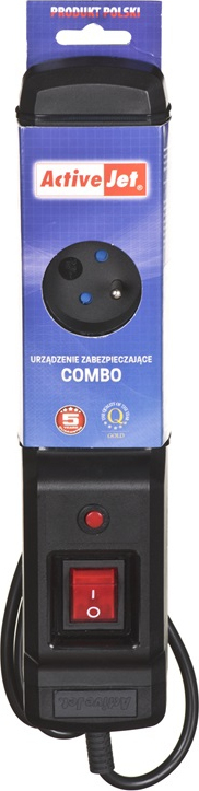 Active Jet COMBO-IEC-3G Πολύπριζο 3 Θέσεων με Διακόπτη και Καλώδιο 1.5m - Image 4