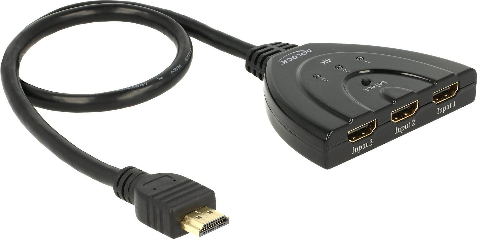 Equip Video Switch Pocket HDMI Switch 332703