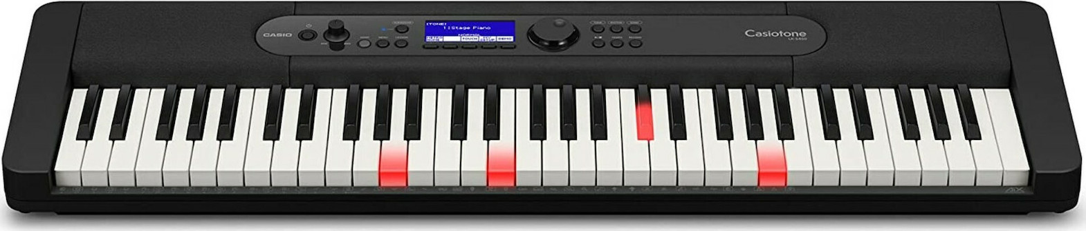 Casio Αρμόνιο LK-S450 με 61 Δυναμικά Πλήκτρα Μαύρο - Image 2