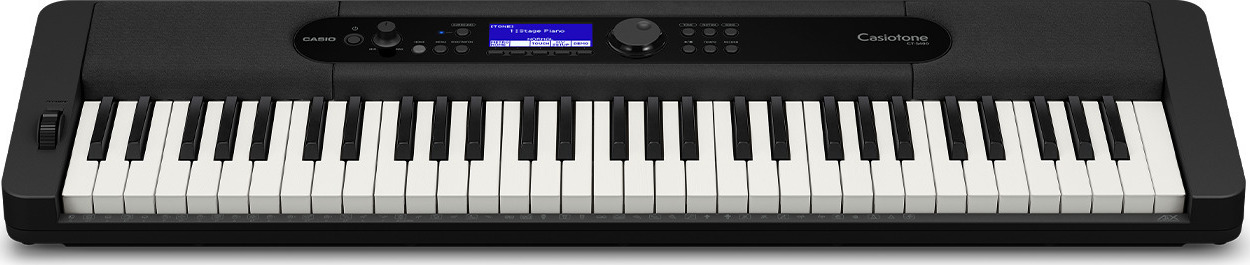 Casio Αρμόνιο Ct S400 με 61 Δυναμικά Πλήκτρα Μαύρο - Image 2