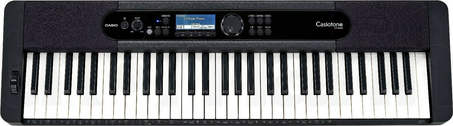 Casio Αρμόνιο Ct S400 με 61 Δυναμικά Πλήκτρα Μαύρο - Image 4