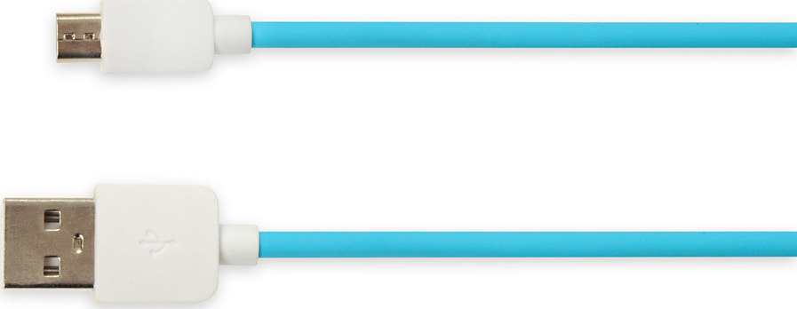 iBox Regular USB 2.0 to micro USB Cable Μπλε 0.5m (IKUMD3A)
