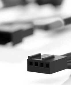 Alternative view of Noctua Chromax NA-SYC1 4-Pin pwm - 2x 4-Pin pwm Cable Μαύρο
