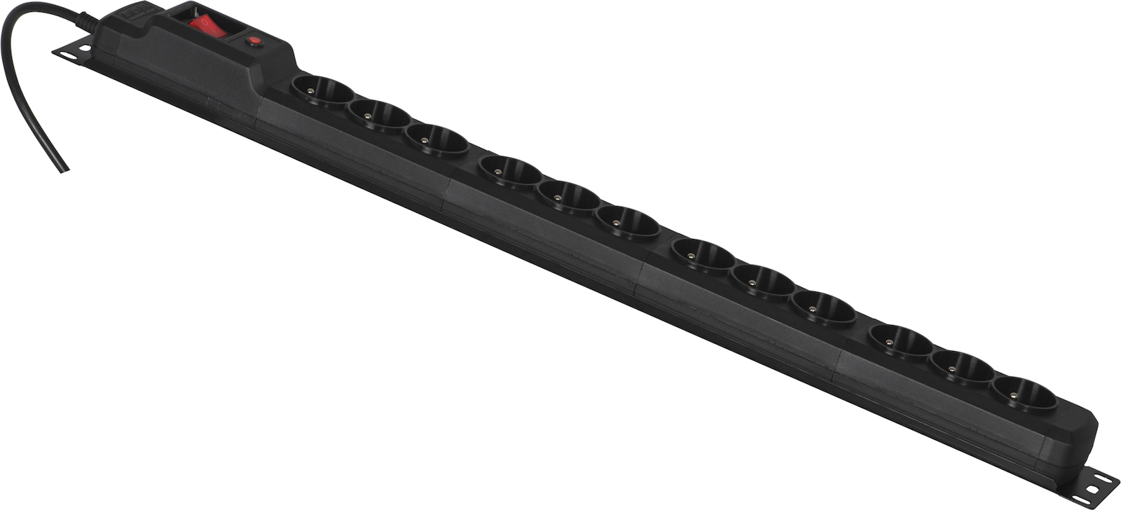Active Jet Πολύπριζο Ασφαλείας 12 Θέσεων με USB-A, Διακόπτη και Καλώδιο 5m - Image 2
