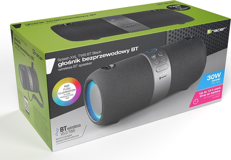 Tracer Splash XXL Bluetooth 30W έως 10 ώρες Μαύρο - Image 3