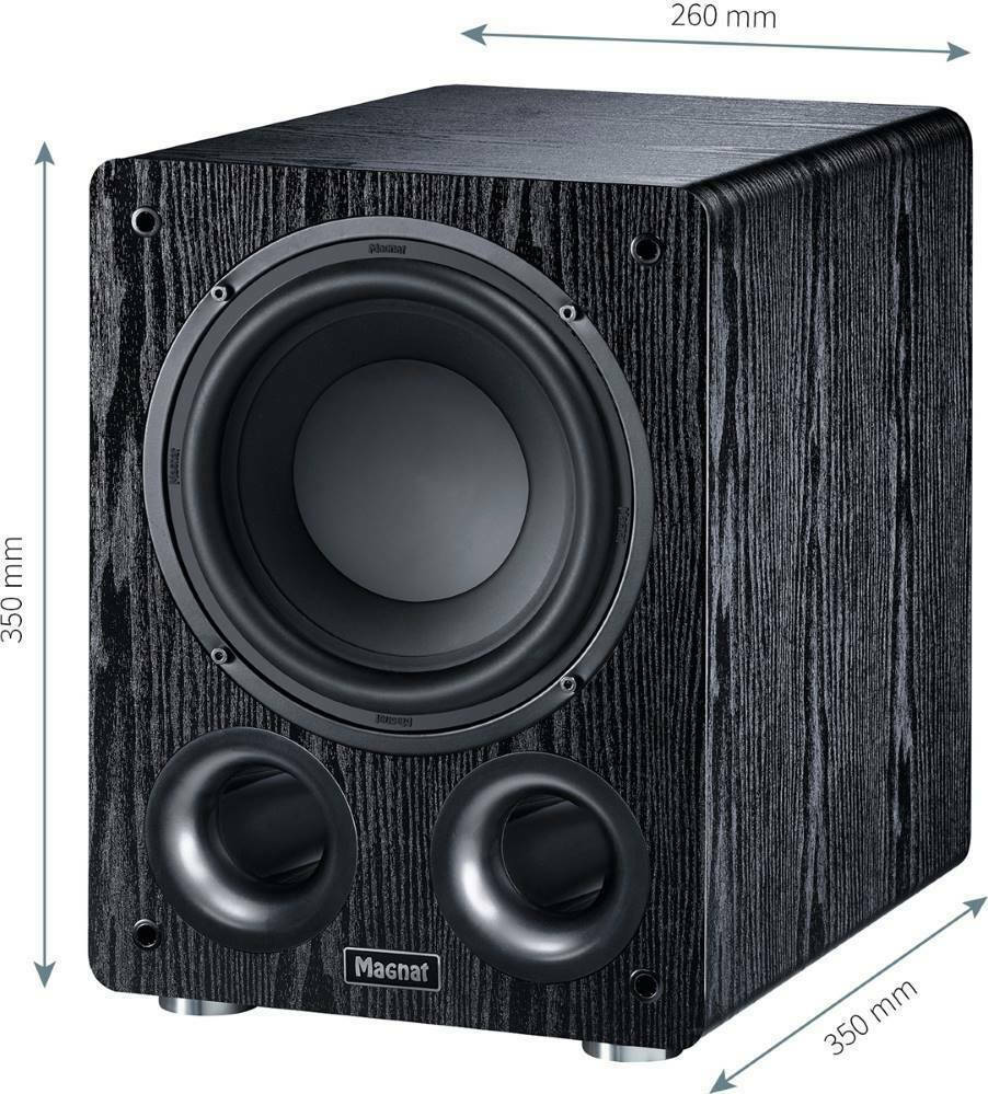 Magnat Alpha RS-8 Αυτοενισχυόμενο Subwoofer με Ηχείο 8" 80W - Image 2