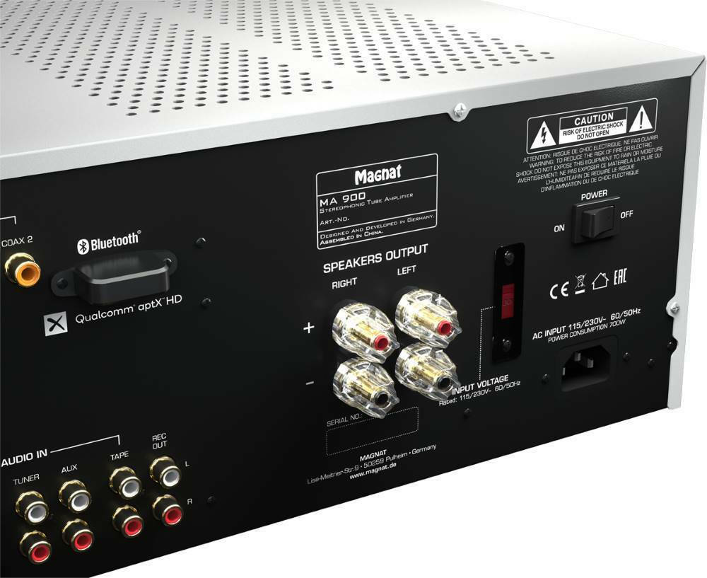 Magnat MA 900 Υβριδικός Ολοκληρωμένος Ενισχυτής Hi-Fi Stereo 200W/4Ω 149515 Μαύρος - Image 6