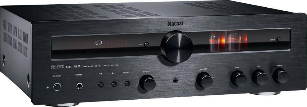 Magnat MR 780 Υβριδικός Ολοκληρωμένος Ενισχυτής Hi-Fi Stereo 100W/4Ω 149518 Μαύρος - Image 2