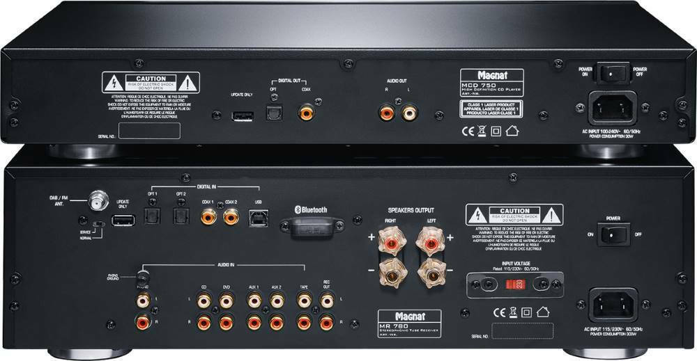 Magnat MR 780 Υβριδικός Ολοκληρωμένος Ενισχυτής Hi-Fi Stereo 100W/4Ω 149518 Μαύρος - Image 3