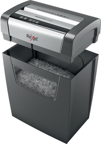 Rexel Καταστροφέας Εγγράφων Momentum X410 P4 Cross Cut 10 Φύλλων με Κάδο 23lt - Image 3