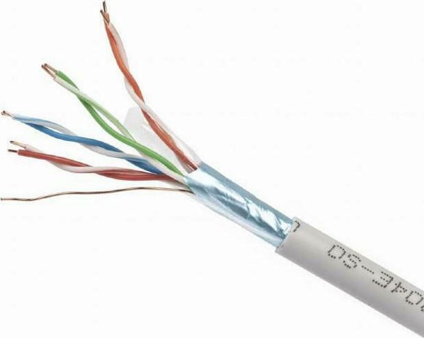 Cablexpert U/UTP Cat.5e Καλώδιο Δικτύου Ethernet χωρίς ακροδέκτες 100m Γκρι (UPC-5004E-L/100) - Image 4